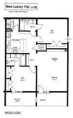 New Luxury Flat Apartment in Grey Tennessee